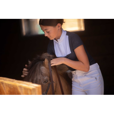 Polo EDEN BY PL Florence mesh Marino Azul marino