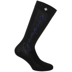 Calcetines Equithème Jump Negro / morado