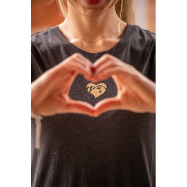 Camiseta PENELOPE - Lovely - Manga larga Antracita Gris