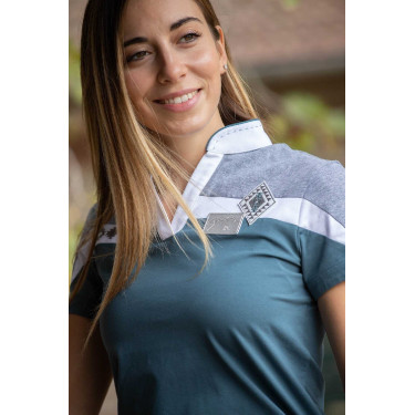 Polo Pénélope Indy Pato azul