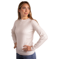 Pull PENELOPE Virginia Crudo Blanco