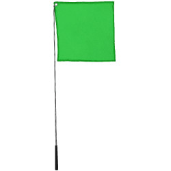 Stick etológico con bandera – HIPPOTONIC Verde Stick etológico con bandera – HIPPOTONIC Verde