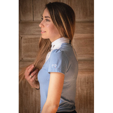 Polo de concurso Pénélope Moon Azul ártico