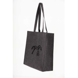 Bolsa Pénélope Feutre Gris / negro