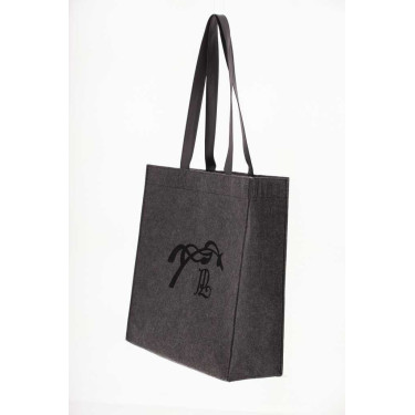 Bolsa Pénélope Feutre Gris / negro