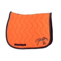 Mantilla Pénélope Classique Naranja / azul marino