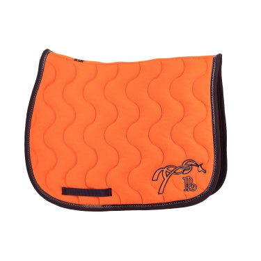 Mantilla Pénélope Classique Naranja / azul marino