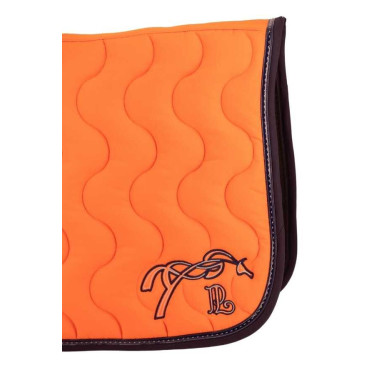 Mantilla Pénélope Classique Naranja / azul marino