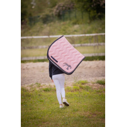 Mantilla Pénélope Classique Rosa pálido / azul marino