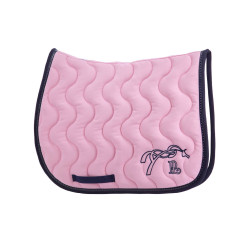 Mantilla Pénélope Classique Rosa pálido / azul marino