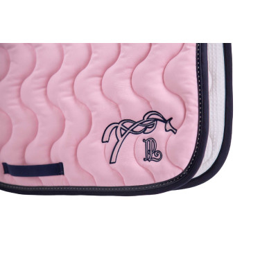 Mantilla Pénélope Classique Rosa pálido / azul marino