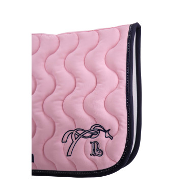 Mantilla Pénélope Classique Rosa pálido / azul marino