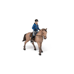 Caballo de paseo con su jinete Papo