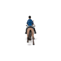 Caballo de paseo con su jinete Papo