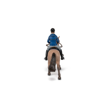 Caballo de paseo con su jinete Papo