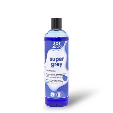 Champú Rekor Super Grey para caballos grises/claro