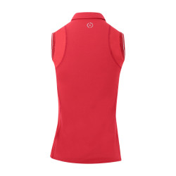 Polo Equithème Sarah Cereza Rojo