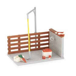 Box de lavado para caballos y sus accesorios Papo