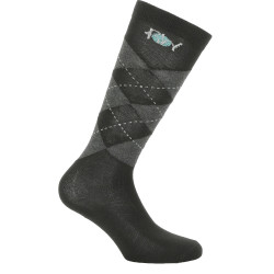 Calcetines Riding World Losange Negro