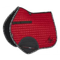 Mantilla Mini LeMieux Suede Jump Square Chilli modelo antiguo Mantilla Mini LeMieux Suede Jump Square Chilli modelo antiguo