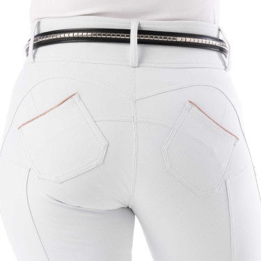 Pantalón push-up Equithème Bella Blanco Pantalón push-up Equithème Bella Blanco