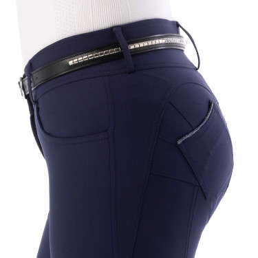 Pantalón push-up Equithème Bella Azul marino