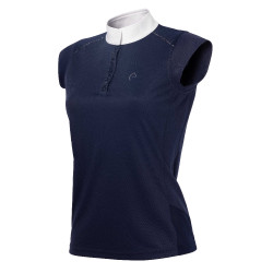 Polo Equithème Brussels con brillantes Azul marino Polo Equithème Brussels con brillantes Azul marino