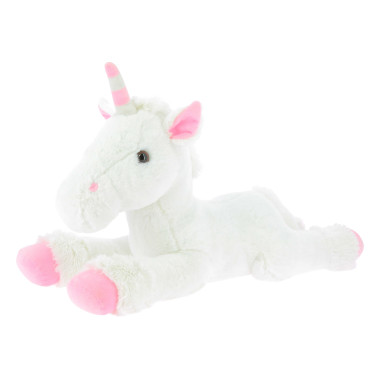 Peluche Equi-Kids Licorne modelo medio Blanc - Rose Blanco