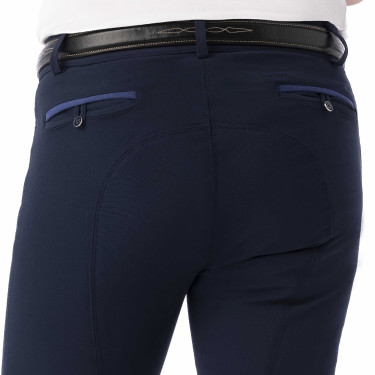 Pantalón Equitheme Georg para caballeros Azul marino