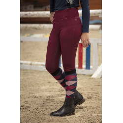 Leggings Equitheme Lyly Rojo oscuro Leggings Equitheme Lyly Rojo oscuro