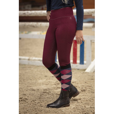Leggings Equitheme Lyly Rojo oscuro Leggings Equitheme Lyly Rojo oscuro