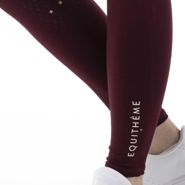 Leggings Equitheme Lyly Rojo oscuro Leggings Equitheme Lyly Rojo oscuro