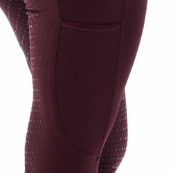 Leggings Equitheme Lyly Rojo oscuro Leggings Equitheme Lyly Rojo oscuro