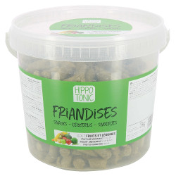 Dulces para caballos Hippo-Tonic con sabor a frutas y verduras