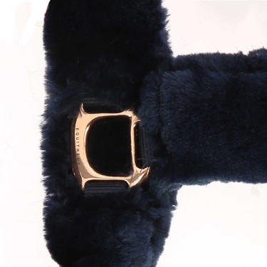 Cabezada Equi-Theme Teddy rose gold Azul marino Cabezada Equi-Theme Teddy rose gold Azul marino
