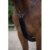 Forro pechopetral Equi-Theme Teddy Negro