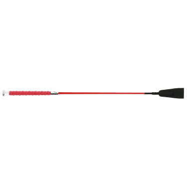 Cravache Whip & Go Soft Grip Roja Rojo