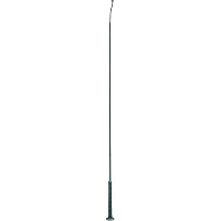 Fusta de doma Covalliero mango liso Negro