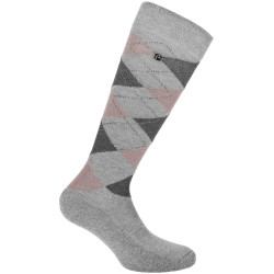 Calcetines Equi-Theme Girly Gris claro / rosa viejo