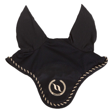 Orejeras antimoscas Back On Track con orejas Negro