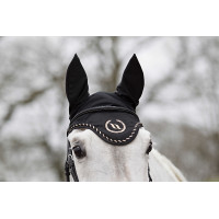 Orejeras antimoscas Back On Track con orejas Negro