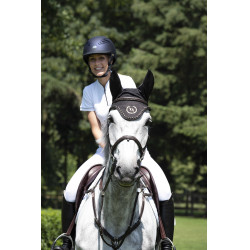 Orejeras antimoscas Back On Track con orejas Negro