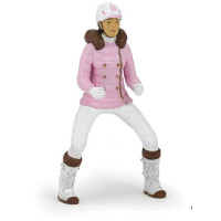 Jinete de moda de invierno...