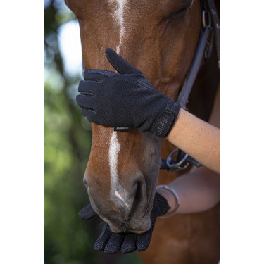 Guantes Equi-Theme Knit Negro