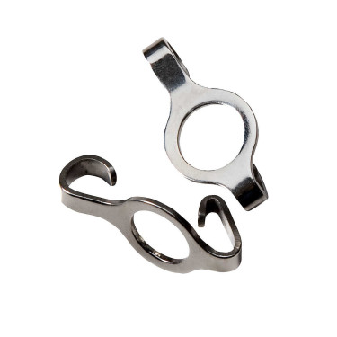 Gancho alacrán plano para barbada