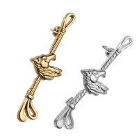 Alfiler de corbata Plateado Gris