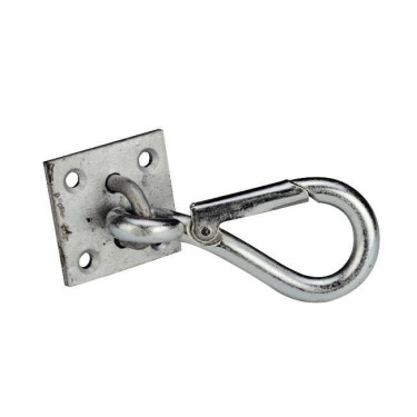 Placa para mosquetón