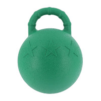 Pelota con asa para caballos Verde