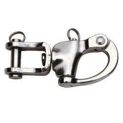 Mosquetón de enganche de acero inoxidable