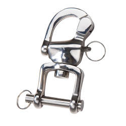 Mosquetón de enganche de acero inoxidable